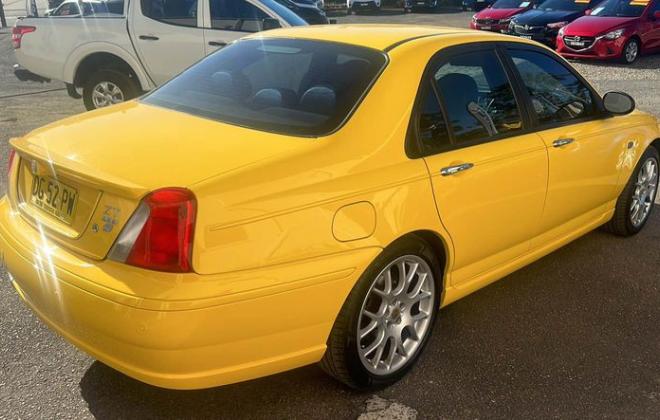 MG ZT 190 yellow sedan for sale Australia (6).jpg