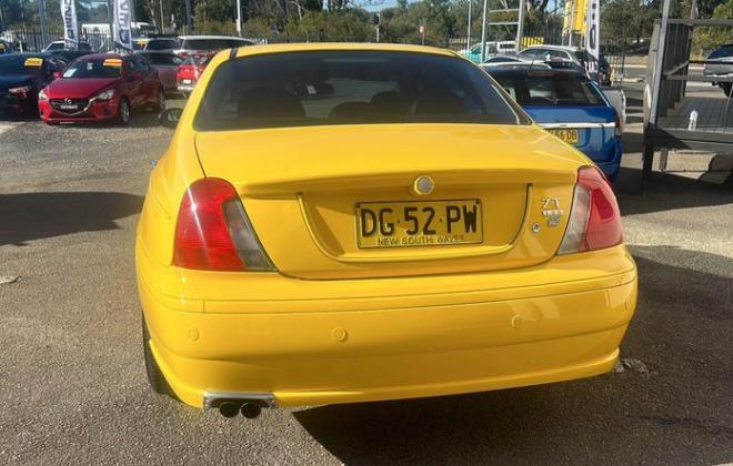 MG ZT 190 yellow sedan for sale Australia (7).jpg