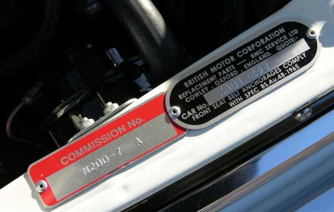 MK3 Mini Cooper S Commission number and car number tag VIN.png