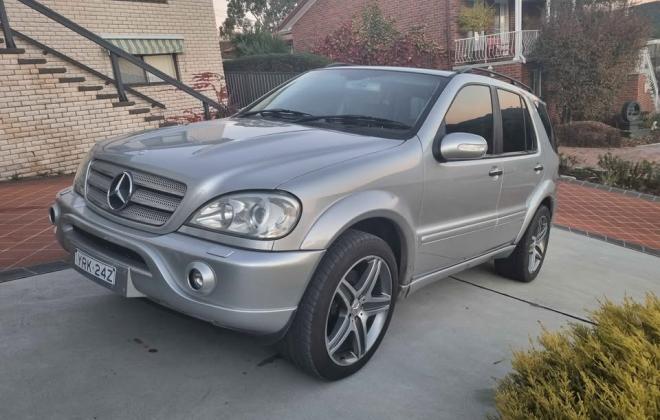 ML55 AMG 2005 model Australia silver (3).jpg