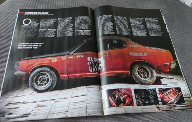 Magazine article Datsun 180B SSS 1974 Bandama Rally Rallye de Bandama (1).jpg