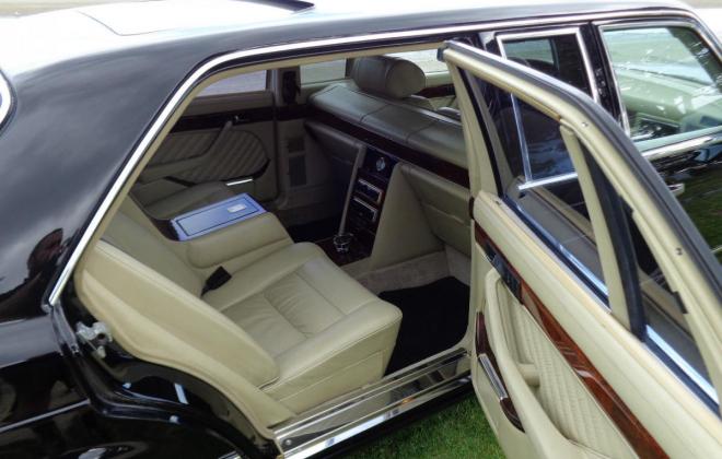 Mercedes Benz Carat by Duchatelet 560 SEL rear interior.jpg