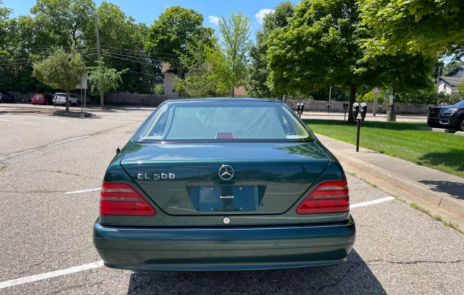 Mercedes C140 W140 coupe aspen Green 1999 rare (3).png