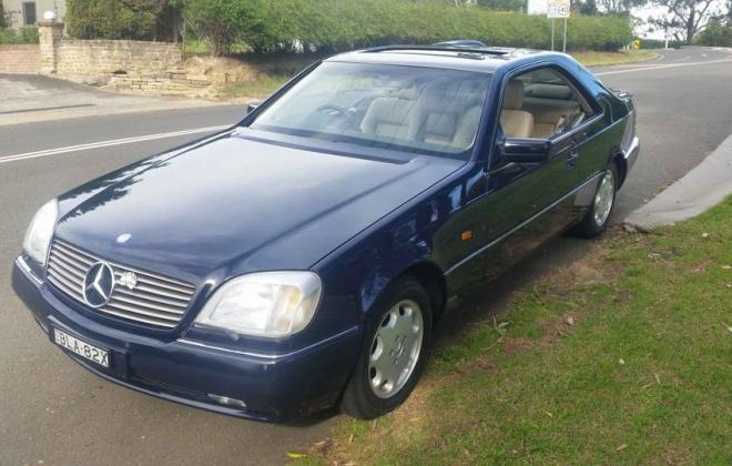 Mercedes S500 Coupe 1994 140 dark blue with beige trim for sale Australia  images (1).jpg