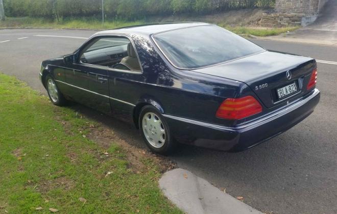 Mercedes S500 Coupe 1994 140 dark blue with beige trim for sale Australia  images (10).jpg