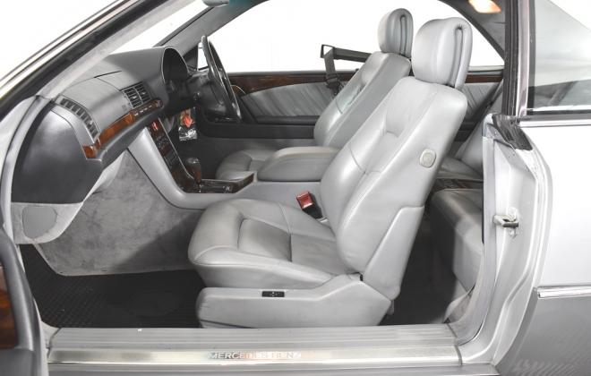 Mercedes Silver over Grey S500 coupe 1994 for sale 2022 Australia (14).jpg