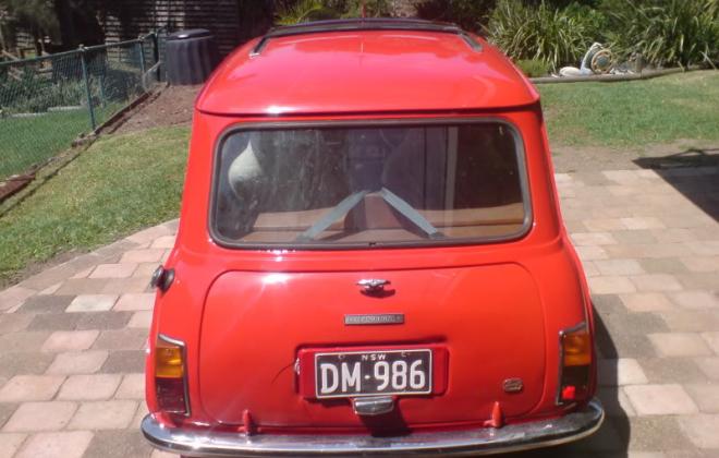 Mini S 1977 Sunshine with sunroof Australian Leyland Images Red (5).jpg