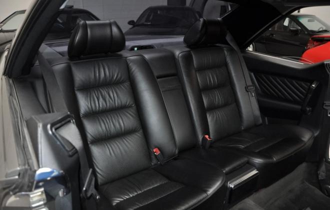 N C126 Mercedes 560SEC AMG Widebody interior black leather (2).JPG