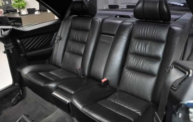 N C126 Mercedes 560SEC AMG Widebody interior black leather (3).JPG
