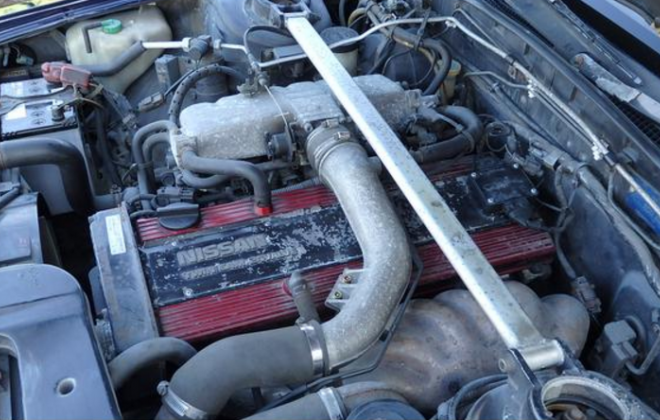 Nissan Skyline R31 GTS-R 1987 engine bay Japan (2).png