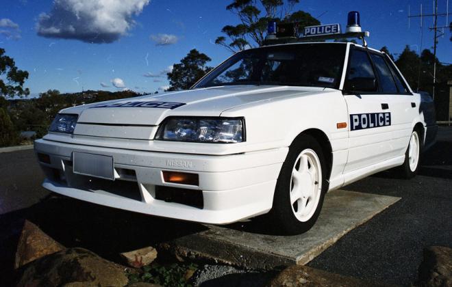 Nissan Skyline R31 GTS2 Tasmanian Police cars SVD 1990 (6).jpg