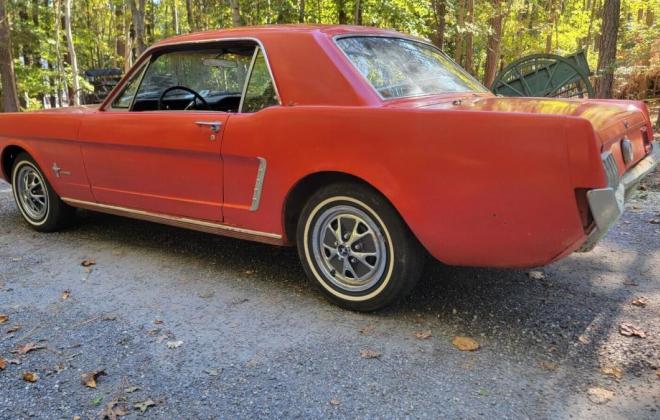 Original Rangoon Red Ford Mustang 1964 unrestored for sale exterior images (2).jpg