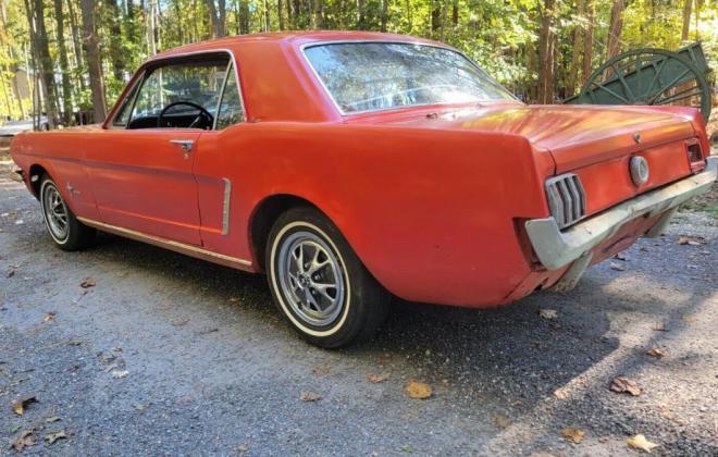 Original Rangoon Red Ford Mustang 1964 unrestored for sale exterior images (3).jpg