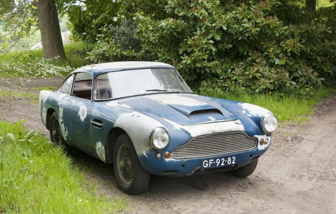 Pre Production Aston Martin DB4 Series I Front end blue.jpg