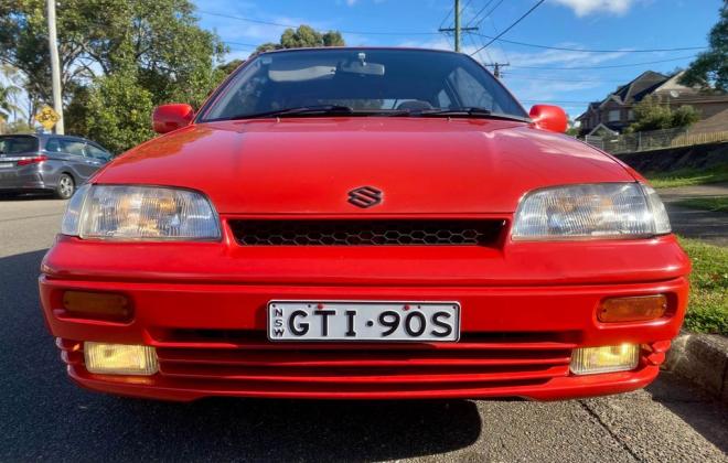 Red 1994 Suzuki Swift GTi hatch Sydney Australia for sale (9).jpg