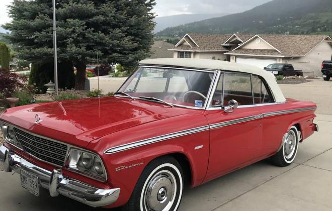 Red Studebaker Daytona convertible cabriolet for sale Canada 2022 (2).jpg