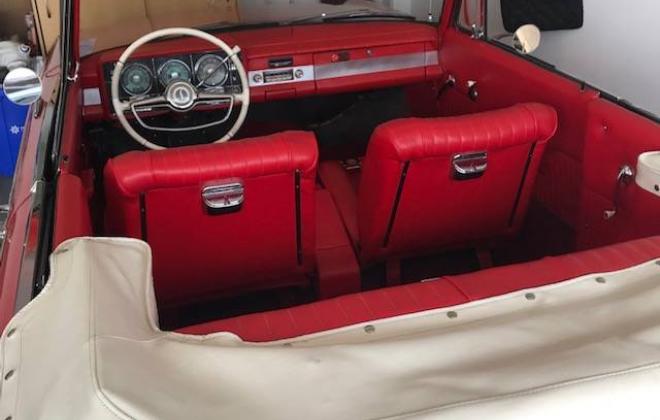 Red Studebaker Daytona convertible cabriolet for sale Canada 2022 (22).jpg