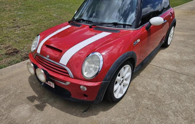 Red and white R53 Mini Cooper S JCW 2004 Australia (4).jpg