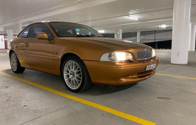 Saffron Gold Volvo C70 Coupe Australia for sale 2023 (1).jpg