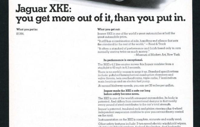 Series 1 Jaguar E-Type XK-E brochure advertisement original promotion material  (13).jpg