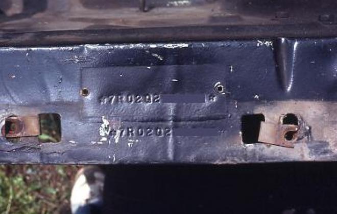 Shelby GT 500 inner guard chassis ID number.jpg