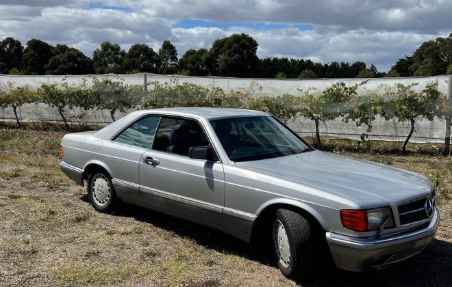 Silver 560SEC Mercedes 1986 Australia images exterior (10).jpg