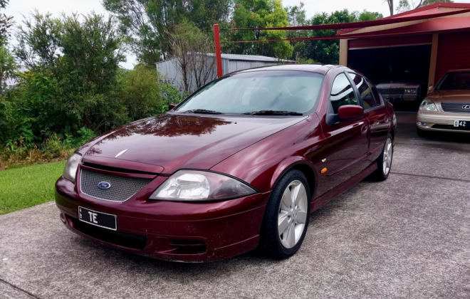 Sparkling Burgundy Ford Falcon AU T1 TE50 Australia 1999 (1).png