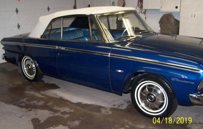 Strato Blue 1964 Studebaker Daytona Convertible restoration images (4).jpg