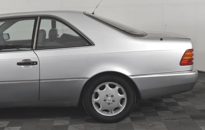 Two tone silver 1993 Mercedes C140 S500 Australian delivered for sale (12).jpg