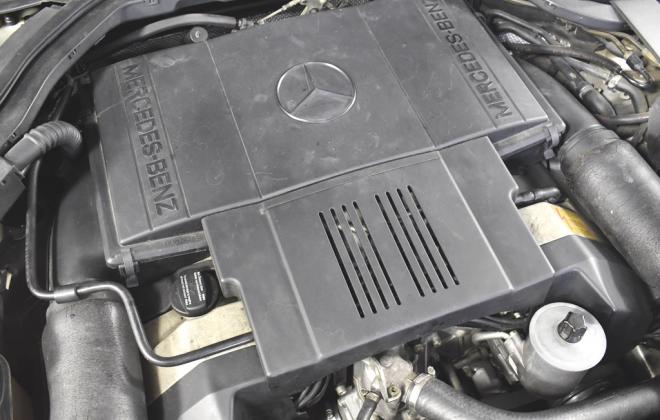 Two tone silver 1993 Mercedes C140 S500 Australian delivered for sale (17).jpg