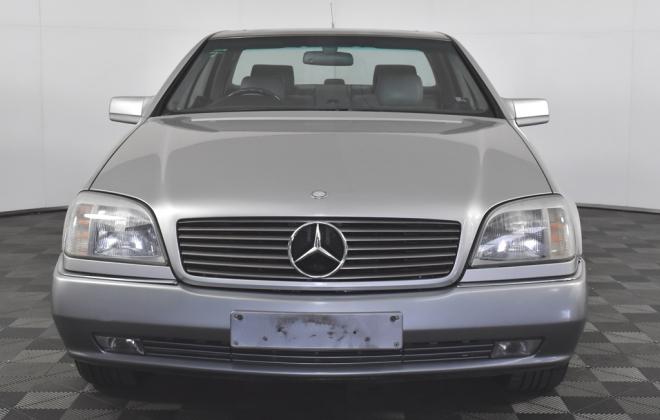 Two tone silver 1993 Mercedes C140 S500 Australian delivered for sale (2).jpg