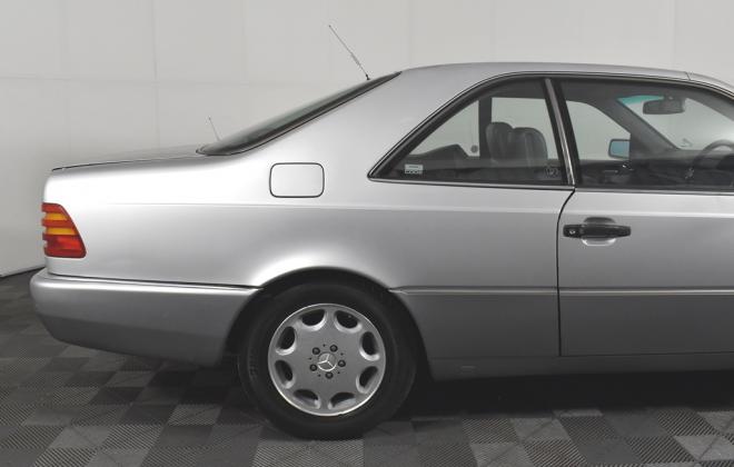 Two tone silver 1993 Mercedes C140 S500 Australian delivered for sale (8).jpg