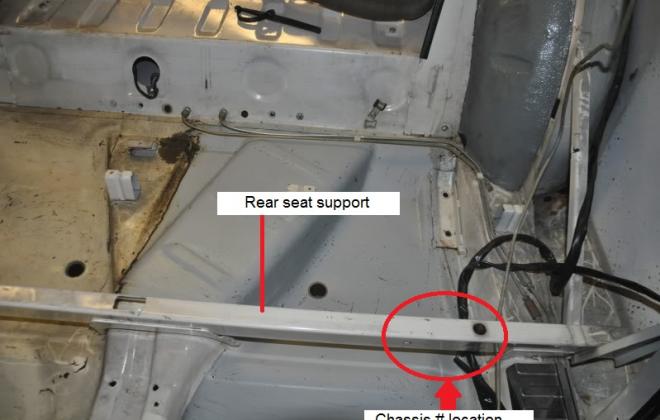 VIN location Saab 99 under rear seat chassis number.jpg