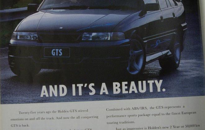 VP HSV GTS magazine advertisement image 1992.jpg