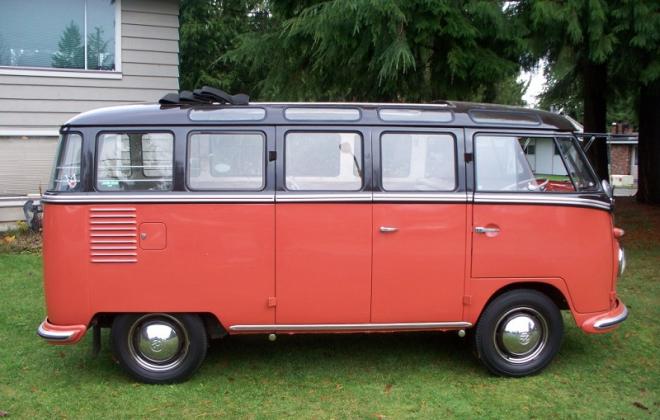 Volkswagen Deluxe Microbus Samba 1955 - 1958 chesnut brown over sealing wax red (5).jpg