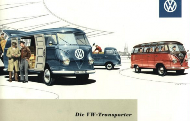 Volkswagen Deluxe Microbus Samba Bus original brochure advertisement 1955 - 1958 (1).png