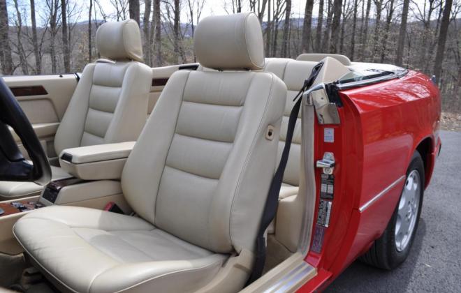 W124 Mercedes 300CE Cabriolet red with creme interior images Classic Register (23).jpg