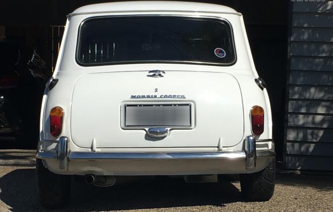 White 1968 Morris Mini Cooper S restored images Australia (10).jpg