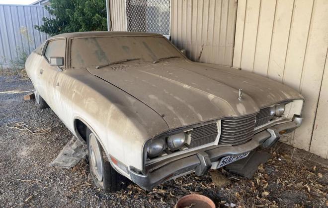 White Ford Landau Australia images barnfind unrestored (6).jpg