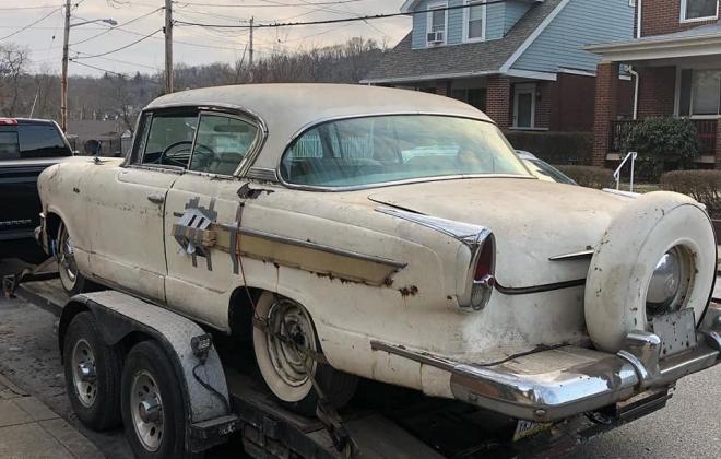 White unrestored Hudson Hollywood Hardtop coupe for sale USA PA (1).jpg