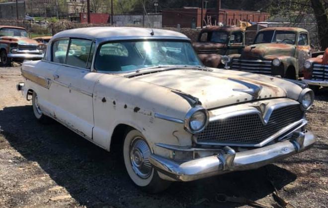 White unrestored Hudson Hollywood Hardtop coupe for sale USA PA (9).jpg