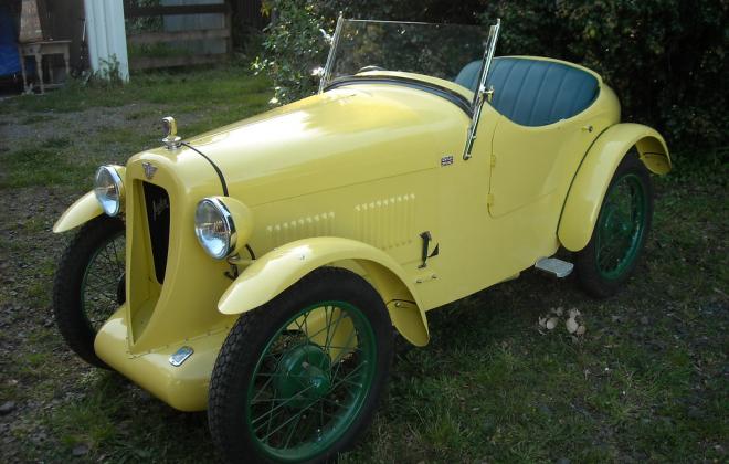 Yellow 1929 Australian Austin 7 Wasp (1).jpg