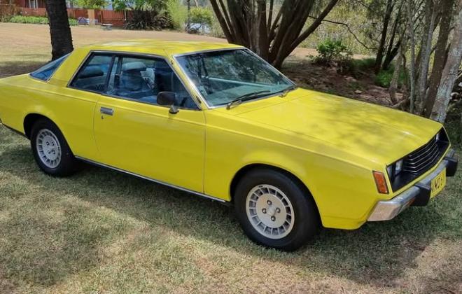 Yellow 1979 Mitsubishi Scorpion coupe 2024 (1).jpg