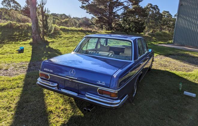 1972 Mercedes 280SE for sale Australia blue (9).jpg