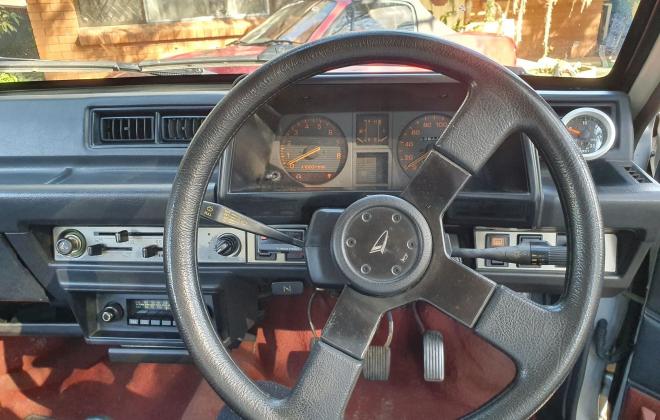 1986 Daihatsu Charade G11 Turbo for sale Interior red trim images (5).jpg
