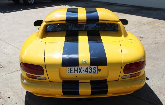 2001 Series 2 Dodge Viper for sale Australia Viper Race Yellow image (14).JPG
