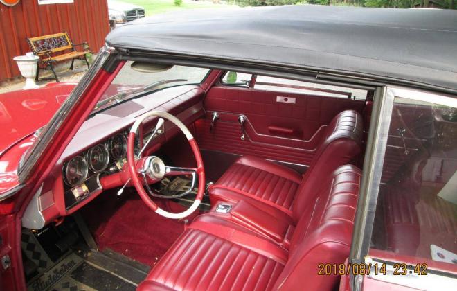 For Sale - 1964 Studebaker Daytona Convertible Bordeau Red black roof (2).jpg