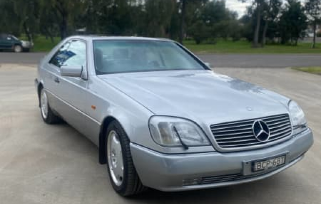 two tone silver Mercedes C140 W140 coupe for sale Australia (9).png