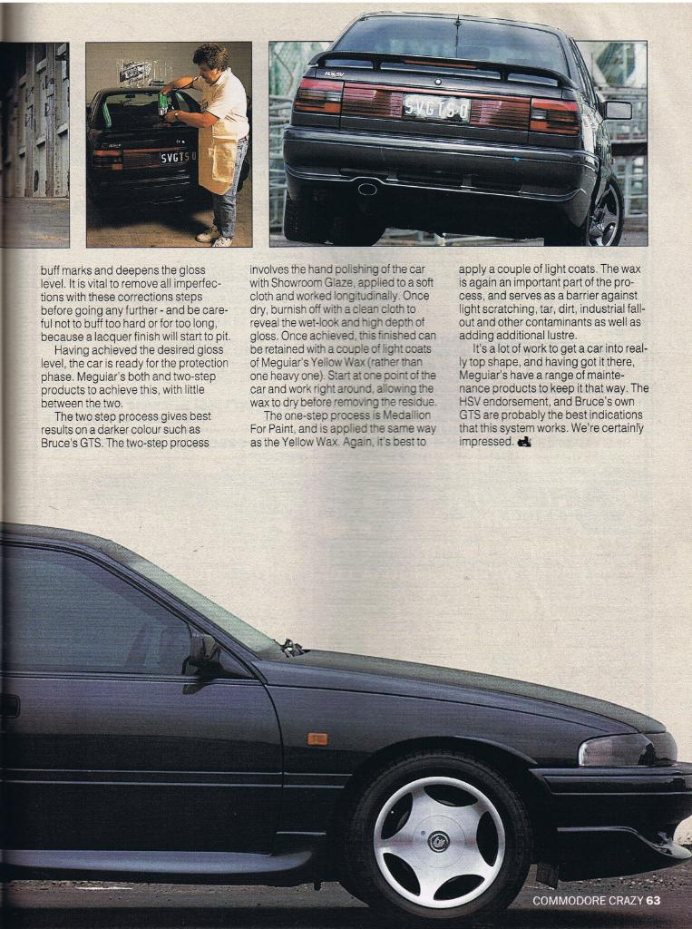INFO GUIDE: 1992 Holden (HSV) VP GTS | Classic Register