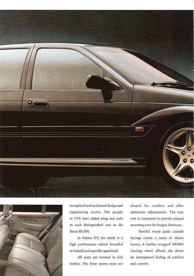 INFO GUIDE: 1992 - 1993 Ford Falcon EB GT | Classic Register